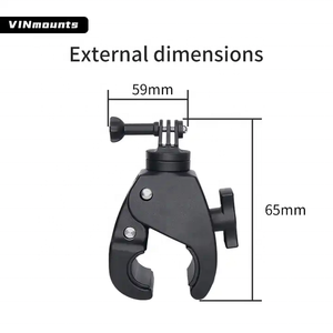 Soporte de Sujeción para Cámara con Roscas de 1/4 para Insta360 Gopro 1138B, para Escritorio, Trípode, Barra Transversal, Varillas de Gimbal - Product Image 2
