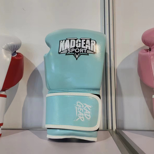 Gants de boxe en <span class=keywords><strong>cuir</strong></span> véritable, vente en gros d'usine - Product Image 1
