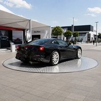 Plateforme rotative électrique 360° °   Plateforme tournante pour véhicules, idéale pour le stationnement en garage et les événements d'exposition automobile