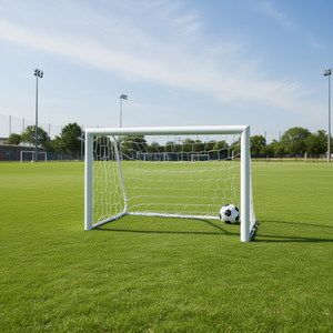 Par de Mini Porterías de Fútbol Barret de 1.5x1m, Tubo de Acero de 80mm, Redes Incluidas, Equipo de Entrenamiento - Product Image 3