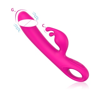 Vibratore Ylove a Doppio Motore in Silicone Liquido a Forma di Coniglio per Punto G con 10 Modalità di Velocità, Impermeabile IPX7 e Ricaricabile USB per Donne - Product Image 1