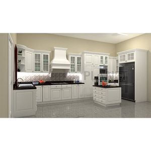 Offre Spéciale cuisine entrée de données maison emplois en ligne matériel de cuisine Style moderne personnalisé blanc armoire de cuisine armoire de rangement - Product Image 3