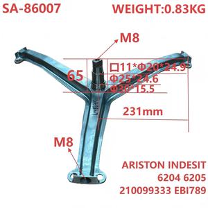 Trípode para Tambor de <span class=keywords><strong>Lavadora</strong></span> Aris-ton/<span class=keywords><strong>Indesit</strong></span> 210099333 EBI789, Pieza de Repuesto para <span class=keywords><strong>Lavadora</strong></span> - Product Image 2