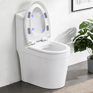 Butoirs de bidet <span class=keywords><strong>pour</strong></span> toilettes en EVA+ABS, kits de butoirs <span class=keywords><strong>pour</strong></span> sièges de toilettes, 4 pièces - Product Image 1