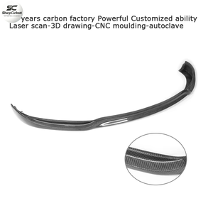 สปอยเลอร์กันชนหน้าคาร์บอนไฟเบอร์สำหรับเทสล่า โมเดล เอส 85 พี85 ปี <span class=keywords><strong>2014</strong></span> ขึ้นไป - Product Image 3