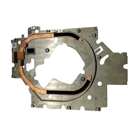 Radiador de Aluminio Extruido Plano para Computadora, Disipador de Calor con Tubo de Calor para LED