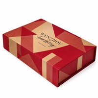 Boîte à parfum magnétique haut de gamme personnalisée avec doublure en EVA, emballage cadeau pour cosmétiques, soins de la peau, sérum