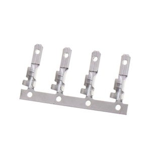 مقبس ثابت في ، 1 من النحاس الأصفر مطلي بالقصدير ، كريمبينغ ، من محطة الذكور - Product Image 5