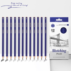 Set de crayons de dessin 12PCS Set de crayons de croquis professionnels en <span class=keywords><strong>graphite</strong></span> pour les artistes débutants - Product Image 2