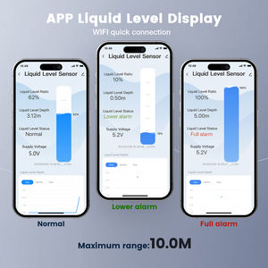 Moray ME203W WiFi Wireless Smart Home Products Devices Sensor Radar Level Air/Minyak Tangki Rentang Luas Pengukuran Khusus - Product Image 5