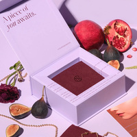 Coffret Cadeau Premium avec Couvercle à Fermeture Magnétique, Emballage Rigide pour Bijoux