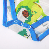 Combinaison bébé en coton tricoté sans manches, personnalisable avec motifs et textes, fabrication OEM ODM, stock disponible, pour nouveau-nés
