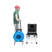 Piézomètre portable sonde de niveau sonore portable 100m 200m 300m 500m mètre de niveau de règle en acier