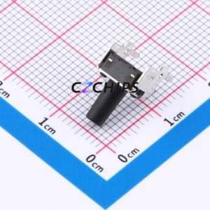 GT-TC101B-H105-L1 Tactile Switch Through hole,6x7.5mm Switch Single Pole Single Throw Round Button 2.5N Right Angle Insert - Product Image 2