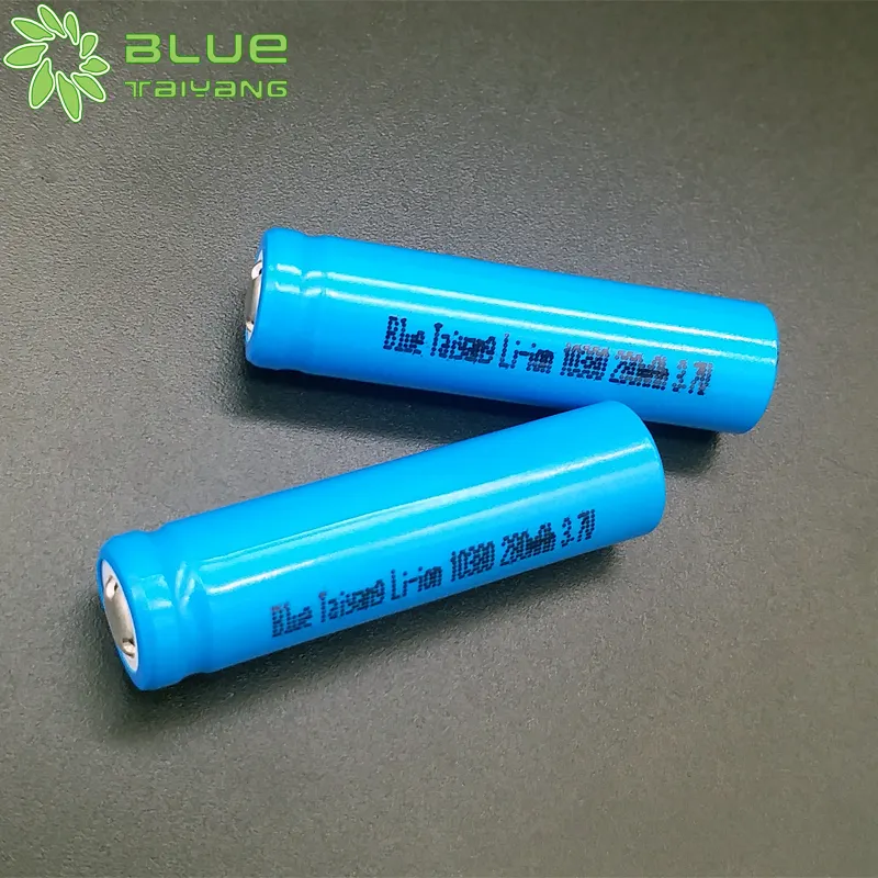 Jiayang — batterie lithium rechargeable 10380 3.7v, 280mah, couleur bleue, accumulateur li-ion polymère