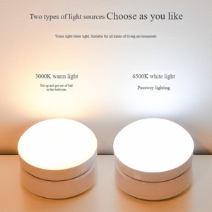 LED Creative Induction <b>Motion</b> <b>Sensor</b> <b>Light</b> 360 Rotation Rechargeable Wall Lamp <b>Light</b> for Bedside Staircase - Product Image 2