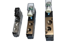 วาล์วควบคุมลมแบบนิวแมติก 4V ซีรีส์ วาล์วโซลินอยด์ 5/2 ทาง อลูมิเนียมอัลลอยด์ วาล์วควบคุมแบบคอยล์เดี่ยวและคู่ - Product Image 6