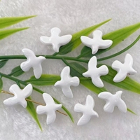 Paloma de Cerámica Colorida, Pájaro Pequeño, Cuentas Dispersas, Accesorios de Joyería DIY, Material para Collar y Pulsera Hechos a Mano