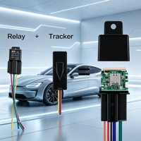 Mini traceur GPS 4G LTE GLONASS 2G GSM/WiFi étanche pour tableau de bord de voiture/véhicule 9-95V avec coupure de carburant, alerte de vibration et de survitesse