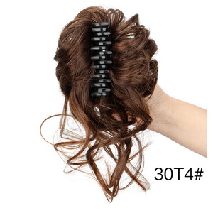 <span class=keywords><strong>Chignon</strong></span> désordonné en fibre haute température à pince, très tendance, pour extension capillaire, style <span class=keywords><strong>chignon</strong></span> donut - Product Image 4