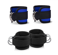 Meilleure qualité néoprène cheville poignets sangles cheville sangles pour câble machines sangle cheville orthèse