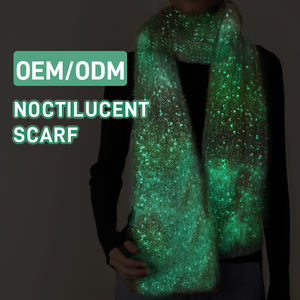 Pull et écharpe en fil tricoté à la mode pour femmes - Product Image 1