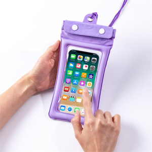 Chất Lượng Cao Trong Suốt Không Thấm Nước Túi PVC Bền Túi Ba Lần Điện Thoại Di Động Không Thấm Nước Túi Kín Bảo Vệ Lặn Trường Hợp - Product Image 3