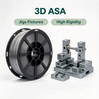 Filamen ASA 3D HAOXI, ASA Copolymer Virgin, Warna Stabil untuk Pembuatan Prototipe Rekayasa Kustom