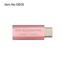 Convertisseur de données USB-C vers USB en alliage d'aluminium avec blocage de données, alimentation CA pour ordinateur portable, téléphone portable, ordinateur de bureau, compatible OEM
