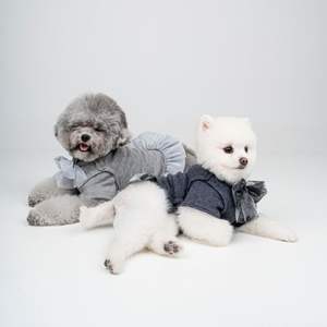 Camiseta Elástica para Perro, Ropa Decorativa para Mascotas, Diseño Personalizado, Cinta Metálica Desmontable, Prenda Cómoda para Mascotas - Product Image 2