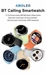 2025 nuevo reloj inteligente LA24Pro con pantalla Amoled de <span class=keywords><strong>Google</strong></span> Pixel, relojes inteligentes deportivos, función de <span class=keywords><strong>calendario</strong></span> de llamada de respuesta en Stock caliente - Product Image 2
