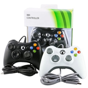 คอนโทรลเลอร์เกมแบบมีสาย เกมแพดสำหรับ 360 จอยสติ๊กแบบมีสาย คอนโทรลเลอร์จอยสติ๊กแบบมีสายสำหรับ 360 คอนโทรลเลอร์เกมแพด จอยแพด - Product Image 1