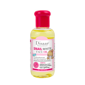 <span class=keywords><strong>Huile</strong></span> <span class=keywords><strong>Essentielle</strong></span> Pure Dissar 75ml Éclaircissante Raffermissante Hydratante Réparatrice à l'Extrait de Bave d'<span class=keywords><strong>Escargot</strong></span> pour le Visage - Product Image 1