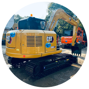 Mini-excavatrice hydraulique d'occasion Caterpillar Cat 308E 308E2 de 8 tonnes, matériel de construction d'occasion Cat 308, pelle Cat308 Cat308E - Product Image 1