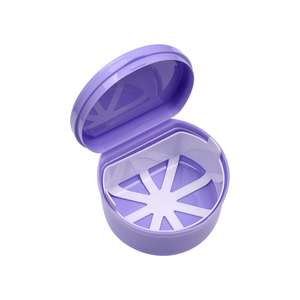 Boîte de rangement magnétique pour appareil dentaire, étui pour gouttière orthodontique avec filet, vente en gros - Product Image 3