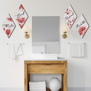 Prezzo a buon mercato decorazione da <span class=keywords><strong>cucina</strong></span> in legno appeso stampe segno con Design personalizzato materiale di legno durevole decorazione della parete per la casa ristorante - Product Image 4
