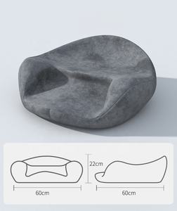 Cojín ergonómico de meditación de atención plena, almohada Lumbar de espuma viscoelástica y cojín de asiento para yoga, asiento sedentario Perezoso - Product Image 5