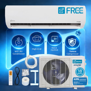 Climatiseur mural mini-split chaud/froid 12000 BTU sans conduit, silencieux, à économie d'énergie, à fréquence variable, pour hôtels étoilés, Z-free US - Product Image 1