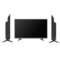 Téléviseur LED intelligent 43 pouces avec logo personnalisable du fabricant, Google Android, USB, 4K UHD, Full HD, 50/60 Hz, petit cadre, écran plat pour