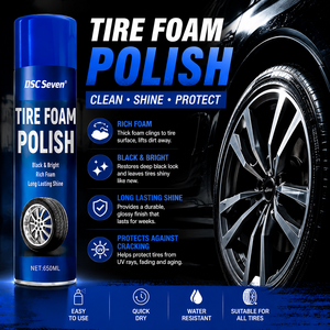 Spray Schiumogeno Lucidante per Pneumatici con Logo Personalizzato, Sicuro per Ruote e Vernice, Fornitore OEM di Prodotti per la Cura dell'Auto, Pulisce e Protegge in <span class=keywords><strong>un</strong></span> Solo Passaggio - Product Image 4