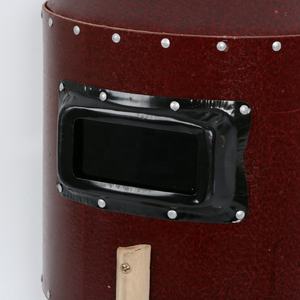 Casque de soudage personnalisé, fibre de papier rouge étanche à la main, protection faciale - Product Image 4