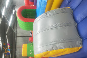 Castillo Inflable Resistente al Fuego e Impermeable de Fácil Instalación y Tamaño Personalizado, Combinado con Trampolín - Product Image 5