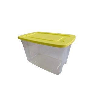<span class=keywords><strong>Venta</strong></span> <span class=keywords><strong>de</strong></span> fábrica, contenedor <span class=keywords><strong>de</strong></span> plástico <span class=keywords><strong>de</strong></span> 20 galones, <span class=keywords><strong>cajas</strong></span> <span class=keywords><strong>de</strong></span> almacenamiento transparentes con tapa, logotipo organizador para el hogar y Color personalizado - Product Image 5
