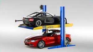 Гидравлический двухстоечный подъемник GG LIFTERS для парковки автомобилей, на 2 машины, сертификат CE, грузоподъемность 2 тонны, гарантия 2 года - Product Image 6