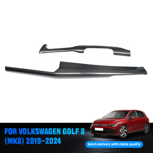 ชุดแต่งคอนโซลกลางคาร์บอนไฟเบอร์ Shasha สำหรับตกแต่งภายในรถยนต์ Golf 8 MK8 ปี 2019-2024 - Product Image 6