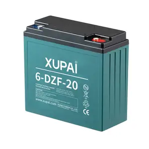 Tuổi thọ dài 6-dzm-20 12V Xe đạp điện Túi Pin gói tiên phong và đổi mới