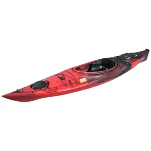 SWIFT Hochwertiges LLDPE-Ozean kanu sitzt in einem einzigen See kajak mit rotations geformtem Kunststoff boot