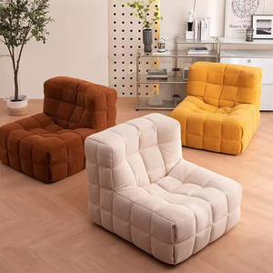 Ensemble de canapé-lit Chesterfield carré moderne français, tissu compressé sous vide exclusif, article tendance, commerce extérieur transfrontalier - Product Image 1