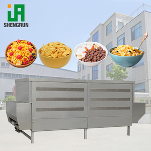 Continuous Extrusion Corn Production Line China Factory Price Automatic Cereal <strong>Flakes</strong> Snack Food Making Machine - Product Image 2