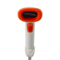 Lecteur de codes-barres QR filaire et sans fil avec capteur CMOS, pistolet de numérisation USB et portable, garantie 1 an, OEM et personnalisation acceptés